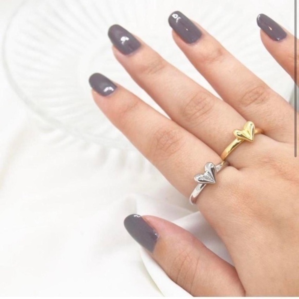Matching Couples Heart Ring - Picture 2 of 4
